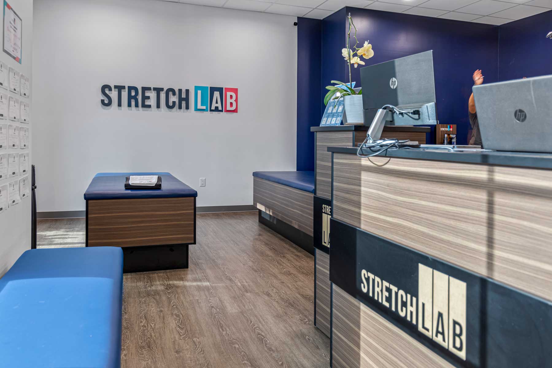 Stretch Lab retail store on CasaMara property